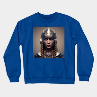 Viking Shield Maiden Crewneck Sweatshirt